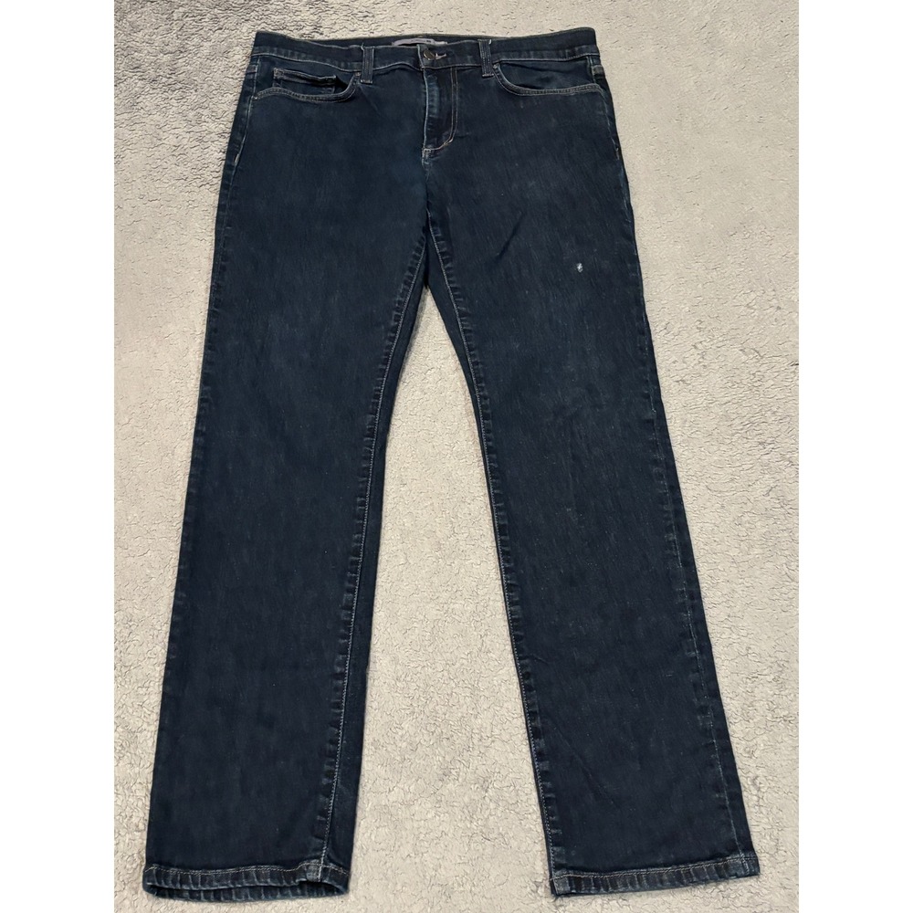 Joes Jeans Mens 34 Dark Wash Straight Leg Stretch Denim GBJISA8215 Indigo